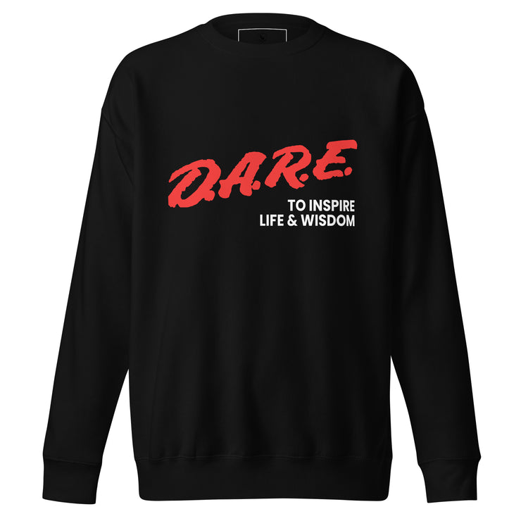 D.A.R.E Crewneck Sweater (Black)